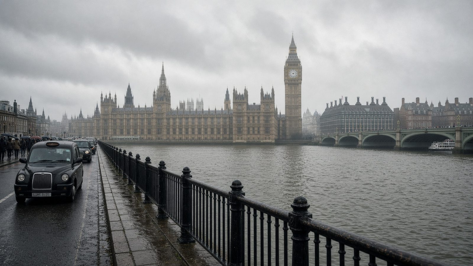 Palace of Westminster from the Thames